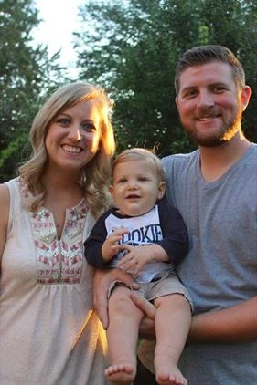 The Grounds Guys of New Lenox - Orland Park team member Brad with his family.