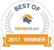 Home Advisor Best of 2017 Winner badge.